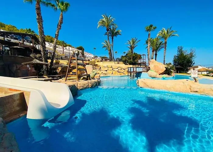 Apartment Canario - Imperial Park - Sea View, 6 Pools, Terrace Calpe