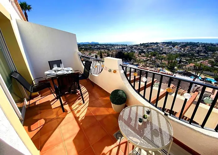 Canario - Imperial Park - Sea View, 6 Pools, Terrace Appartement Calpe