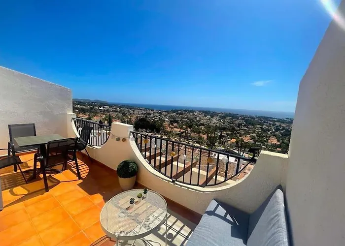 Canario - Imperial Park - Sea View, 6 Pools, Terrace Calpe